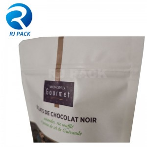 지퍼 달린 디지털 인쇄 크라프트지 Doypack