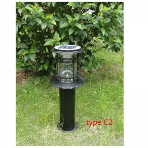태양 광 LED 잔디밭 조명