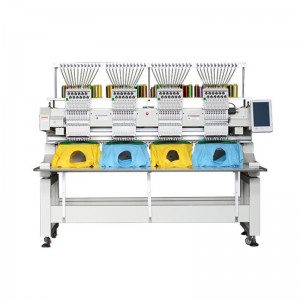 4 개의 헤드 고속 컴퓨터 자수 기계