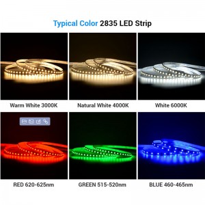 2835 60LEDS/m LED 스트립