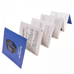 접는 제품 지침 매뉴얼