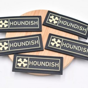 PVC 환경 친화적 인 소프트 실리콘 맞춤형 상표 패치