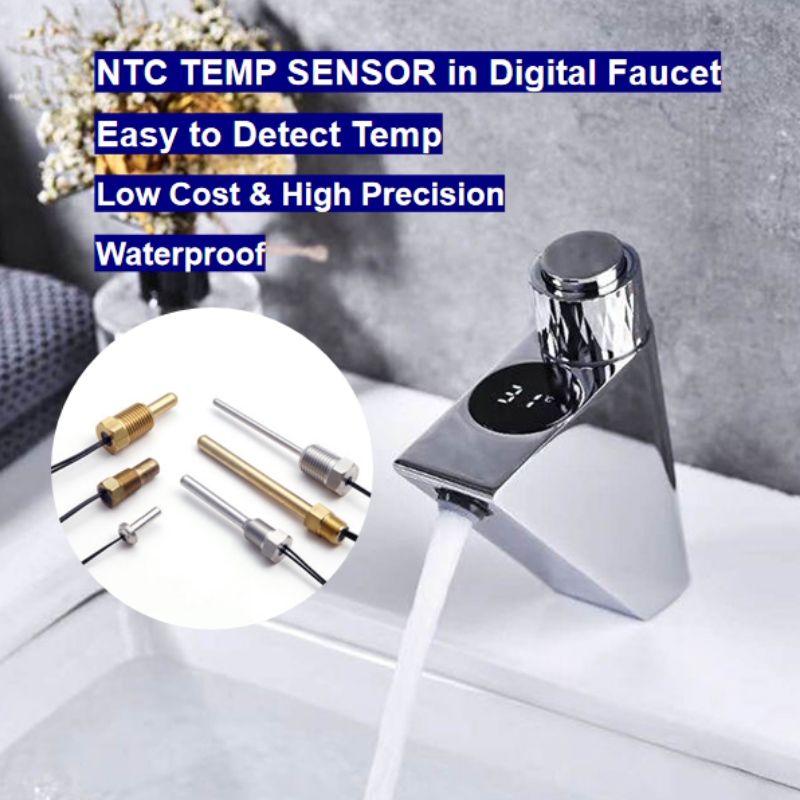 디지털 수도꼭지 스마트 홈의 NTC 서미스터 온도 센서