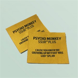 맞춤형 의류 라벨 마크