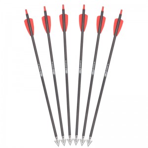 스테인레스 스틸 브로드 헤드가있는 15 인치 Rx 석궁 볼트