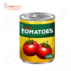 도매 판매 맞춤형 음식 포장 용기를위한 뚜껑이있는 통조림 용 컨테이너를위한 작은 음식 안전 등급 금속 빈 주석 캔