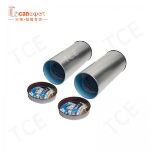 빈 라운드 차 캔 음식 등급 밀봉 아이언 박스 차 포장 커피 설탕 맞춤형 차 공예 선물 캔