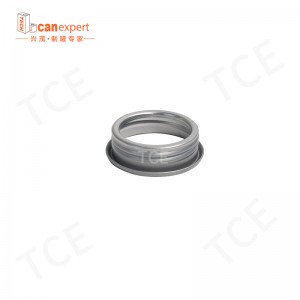 TCE- 공장 직접 금속은 입을 나사로 42mm 직경 0.25mm 두께 나사 뚜껑