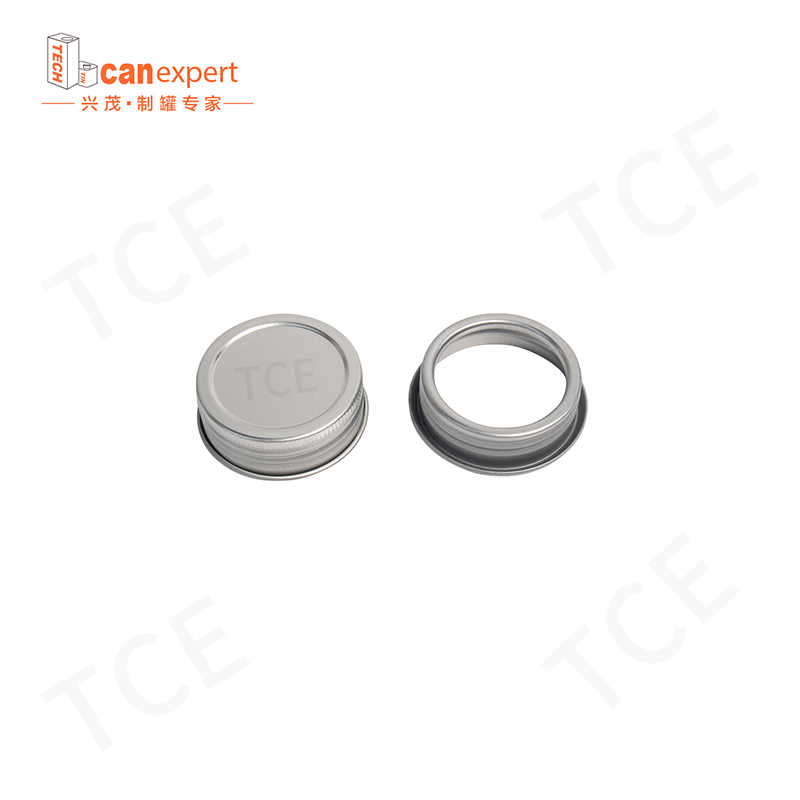 TCE- 공장 직접 금속은 입을 나사로 42mm 직경 0.25mm 두께 나사 뚜껑