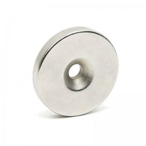 카운터 싱크 헤드 홀 원통형 자석
