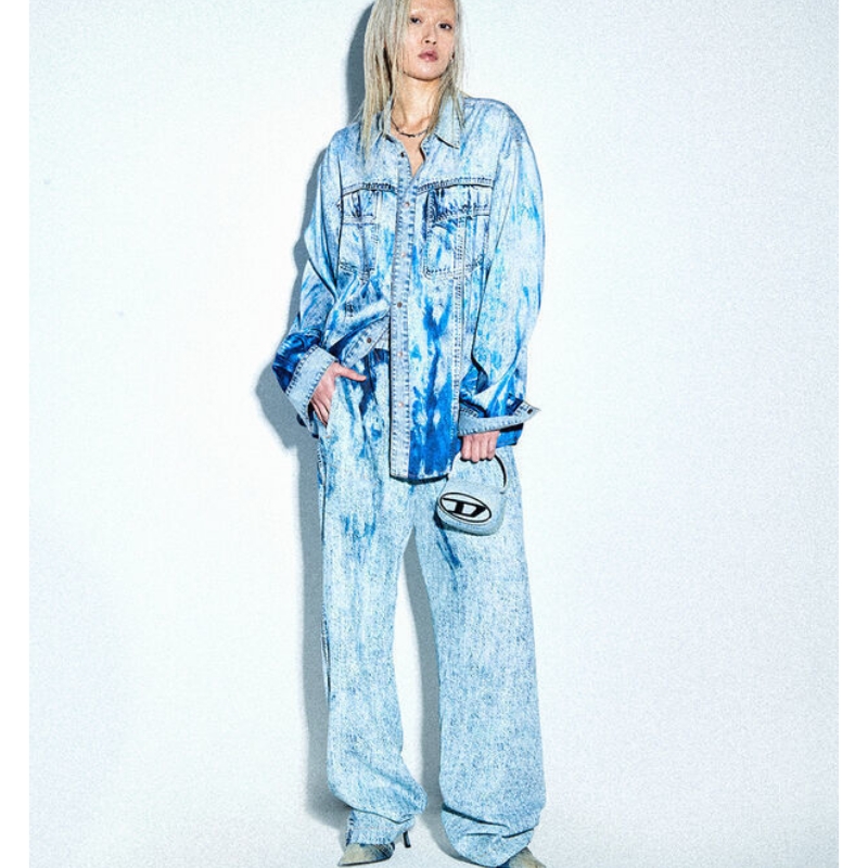 디젤/limited 캡슐 컬렉션/heavy wash denim/tannin 기성복