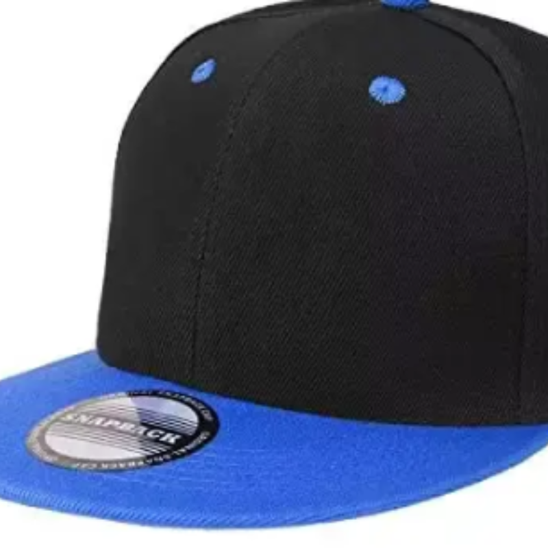 맞춤형 로고 자수 프린트 플랫 브림 모자 평범한 빈 5 패널 스냅 백 캡 피트 야구 모자
