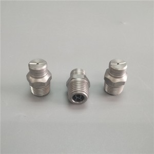 고압 와셔 평면 팬 노즐 워터 노즐 스테인레스 스틸 스프레이 제트