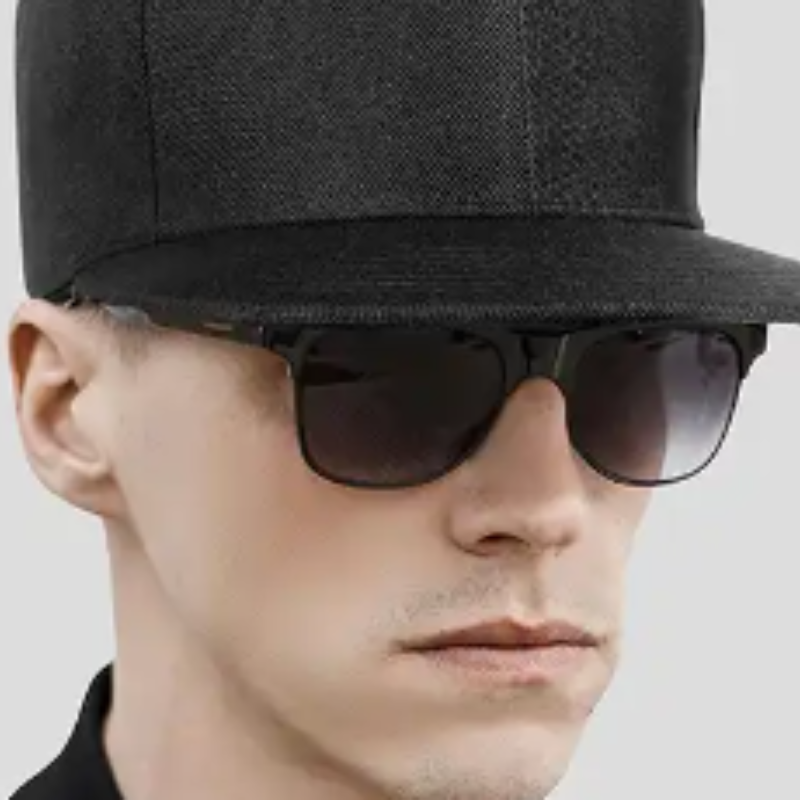 뜨거운 판매 순수한 컬러 라이트 에디션 카우보이 모자 남성용 야외 태양 모자 야구 모자 도매