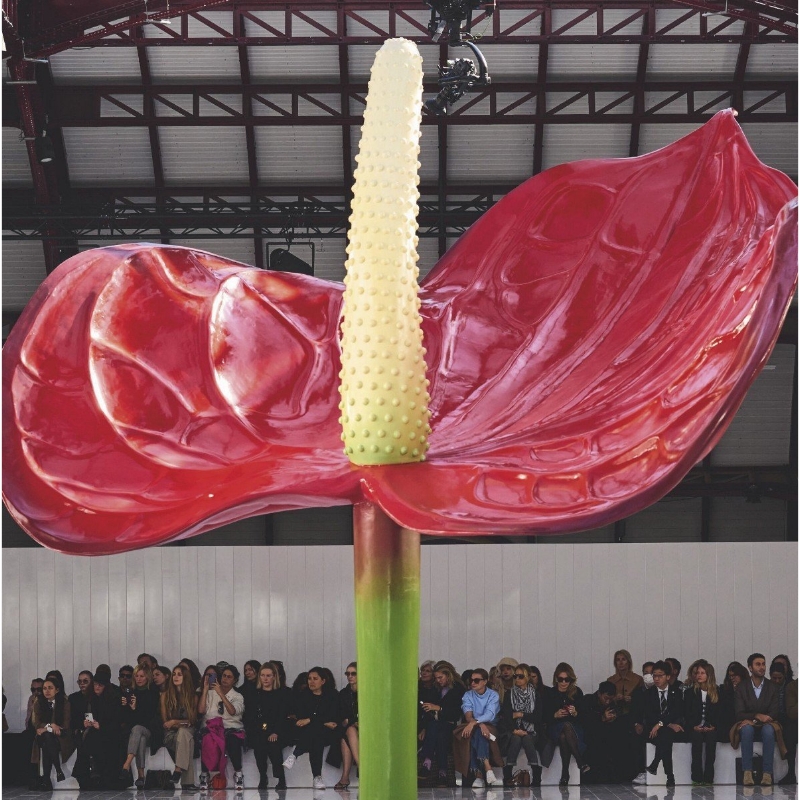 3 차원 꽃/차원 장식/red/craft/loewe