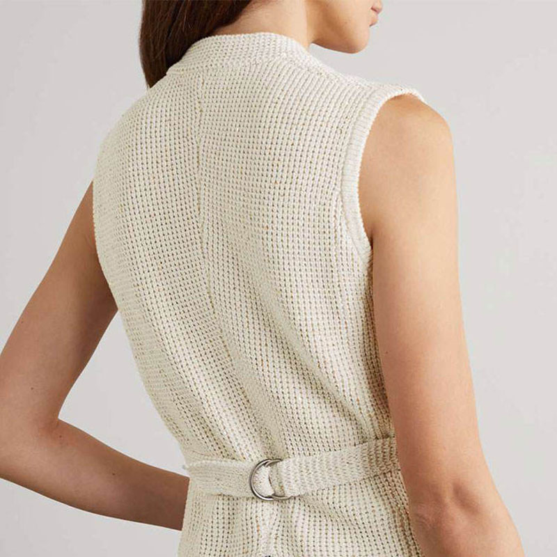 니트웨어 공장 관습 2023 여성 의류 여름 옷 소매 소매 스웨터 목격 니트 스웨터