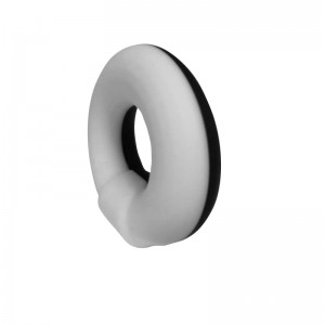 뜨거운 판매 남자 섹스 장난감 음경 반지 수탉 반지 남성 자위 (흑백)