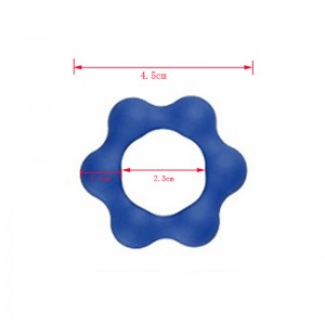 뜨거운 판매 남자 섹스 장난감 음경 반지 수탉 반지 남성 자위 행위 (작은 6 개의 구슬)