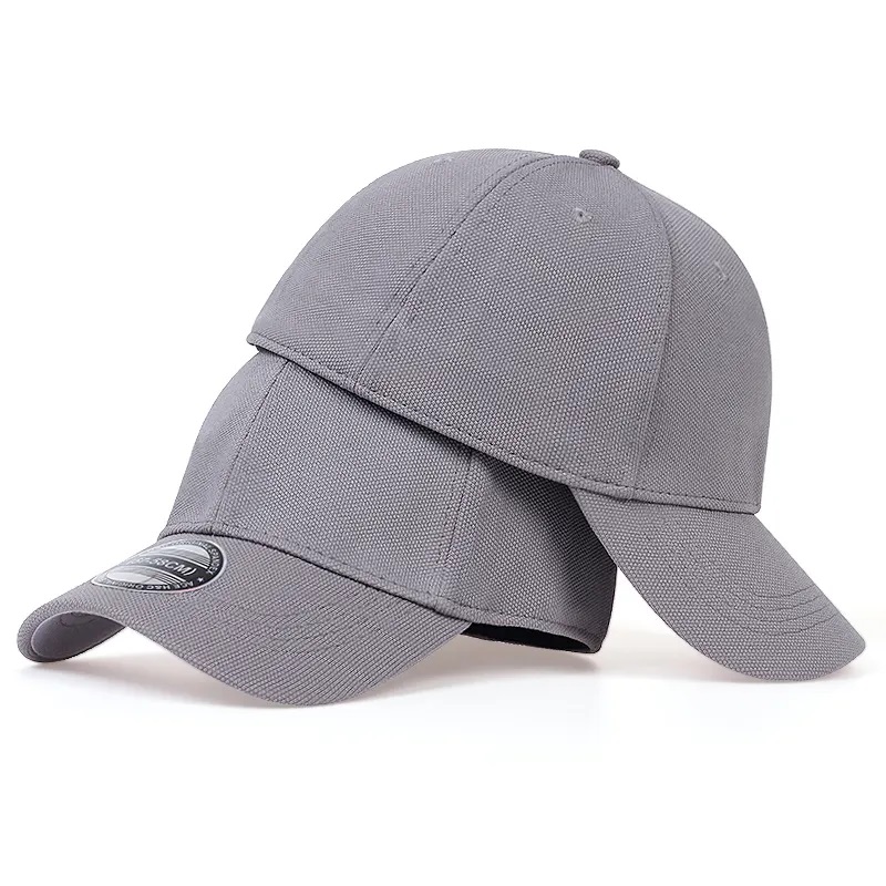 고품질의 면화 야구 모자 모자 유방 로고 커스텀 자수 폐쇄 스포츠 캡