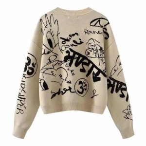 소규모 주문을 받아들입니다.면 뜨개질 제조 남성 스웨터