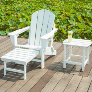 HDPE로 만든 안뜰 의자