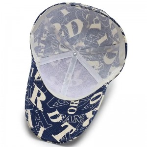 한국 새 편지 6- 패널 모자 스냅 백 스포츠 모자 야구 면화 평원 모자 남성 여성