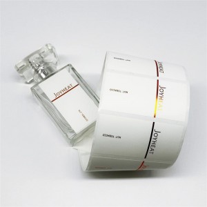 고급 맞춤형 제품 스티커