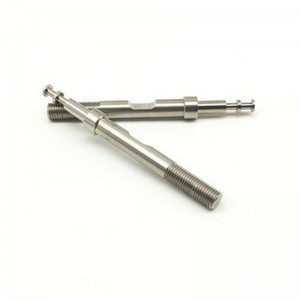 CNC 모양의 긴 나사의 의료 부품 비표준 부품 맞춤형 정밀 샤프트 처리
