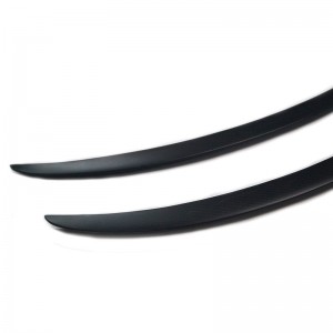 테슬라 모델 3 y 용 실제 카본 파이버 테일 카 리어 스포일러 윙