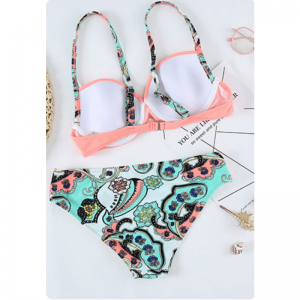 인쇄 플러스 사이즈 섹시 비키니 수영복