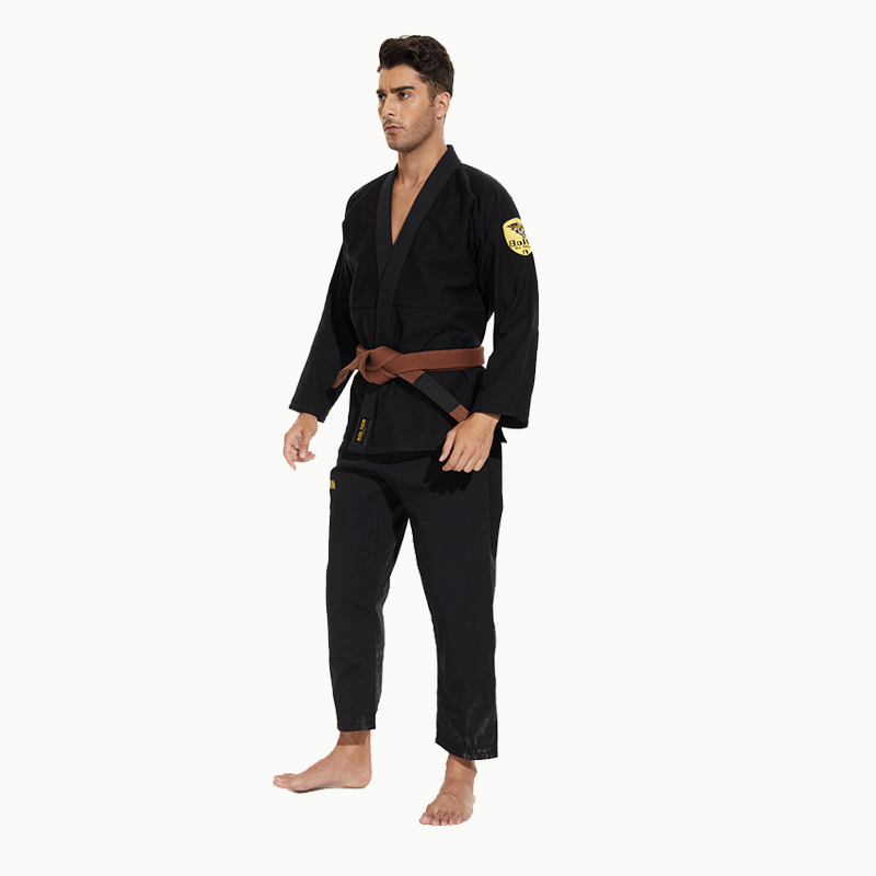 공장 직접 도매 사용자 친화적 인 흑인 유니폼 유대 기지 유도 기지 브라질 jiu jitsu gi 통기성 직물