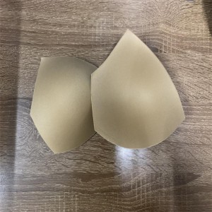 부드러운 실크 통기성 누드 브라 컵