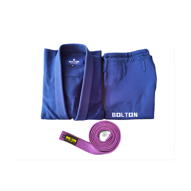 도매 BJJ Gis 허리띠 맞춤형 100% 순면 무술 회백색 BJJ 허리띠
