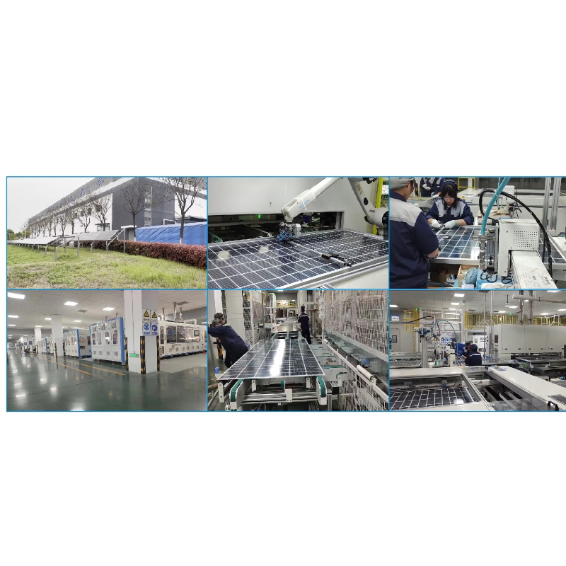 중국의 태양 광 공장