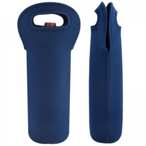 맞춤형 물 음료 맥주 홀더 절연 네오프렌 핸드백 와인 병을 가지고 다니는 쿨러 토트 백을 여행 피크닉