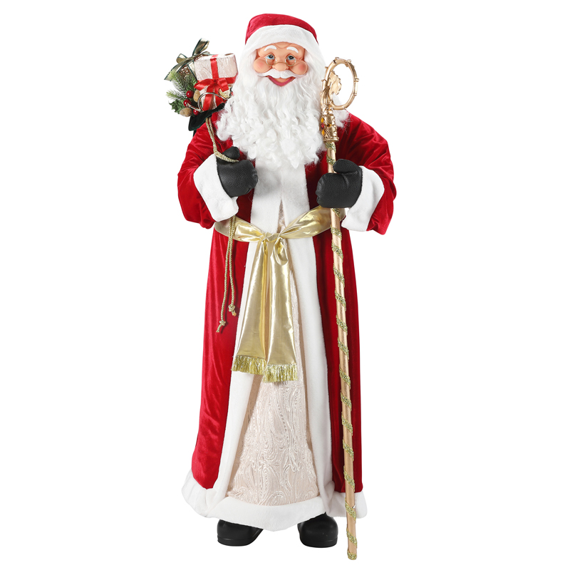 TM-95115 150cm Standign Santa Claus