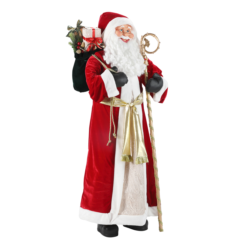 TM-95115 150cm Standign Santa Claus