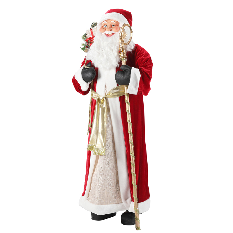 TM-95115 150cm Standign Santa Claus
