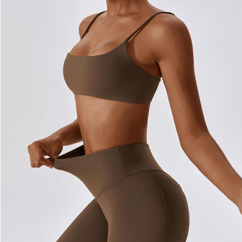 SC10181 Active Wear 개인 라벨 스포츠 브라 체육관 요가 브라 섹시 스포츠 브라 여자 압축 소프트 슬리밍