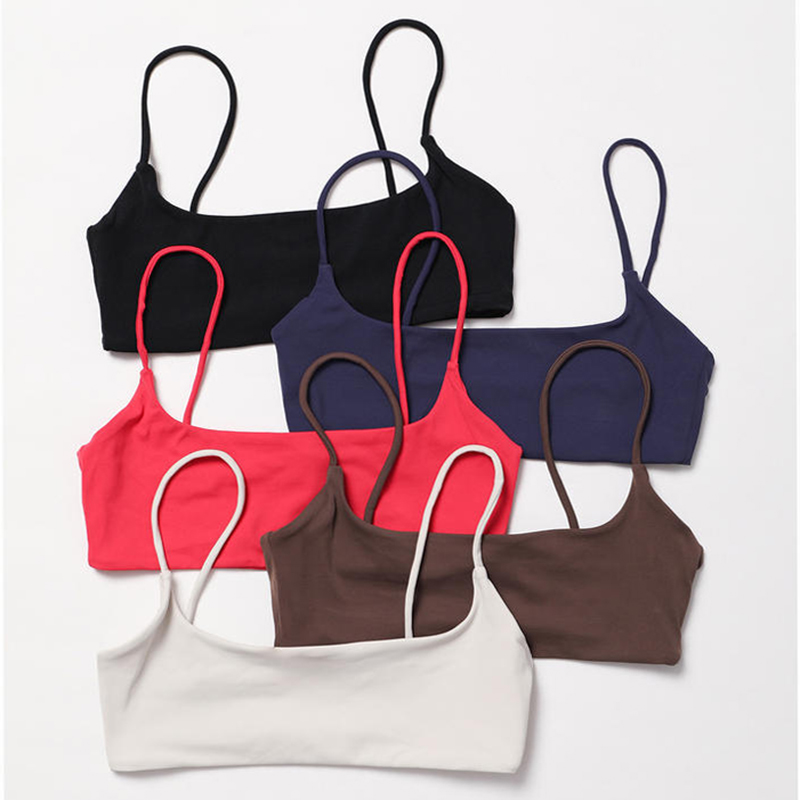 SC10181 Active Wear 개인 라벨 스포츠 브라 체육관 요가 브라 섹시 스포츠 브라 여자 압축 소프트 슬리밍