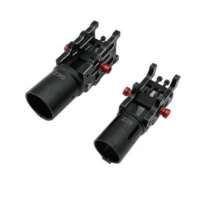 V4 Z30/Z25 CNC DIA 30mm/25mm 자동 이중 나사 잠금 장치 용 알루미늄 접이식 암 튜브&스프링