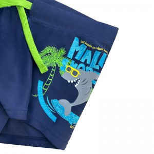 드로 스트링 만화 디자인 단색 보이 \\\\의 수영 트렁크