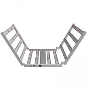 1250W 4*6 피트 전체 스펙트럼 원예 조명 조명 실내 온실 LED 성장 조명