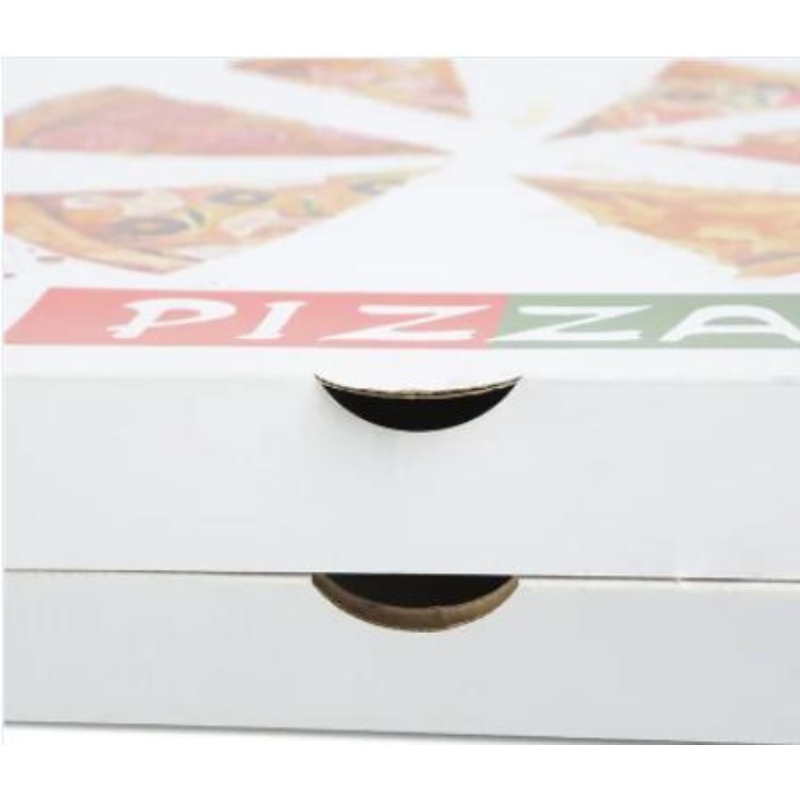 도매 커스텀 로고 인쇄 8-16 인치 에코 친화적 인 상자 패키지 음식 등급 종이 피자 박스