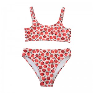 여자 아기 수영복 유아 소녀 수영복 수영복 비치웨어 아이