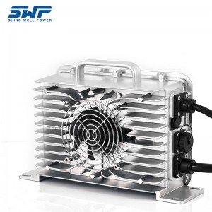 48V 골프 카트 배터리 충전기 지게차 배터리 충전기 높은 출력 전류 배터리 충전기 FCC 인증이있는 배터리 충전기 50a