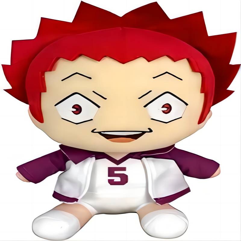 Hinata Haikyuu !!! Satori 재킷 앉은 자세 포즈 플러시 7 \\ \