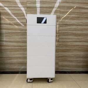 51.2V 100A LifePO4 스마트 지능형 LED 화면이있는 스택 가능한 배터리 팩 5kWh 10kWh 15kWh 20kWh 최대 전원 최대 40kWh