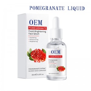 석류 밝은 수화 세트