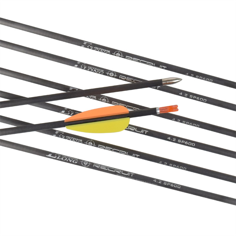 CX-7 ID4.2mm 순수 탄소 화살 2개 포함